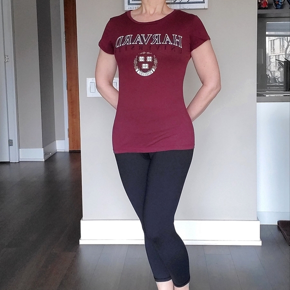 Harvard University Logo Cotton T-shirt π - Picture 10 of 14